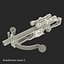 Star Wars Chewbaccas Bowcaster 3D Model