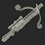 Star Wars Chewbaccas Bowcaster 3D Model