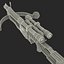 Star Wars Chewbaccas Bowcaster 3D Model