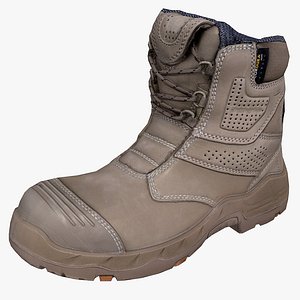 Work Womens Safety PPE Mining Trade Boot 3D model