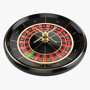 Casino roulette wheel 02