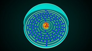 Hassium Chemical Element 3D model