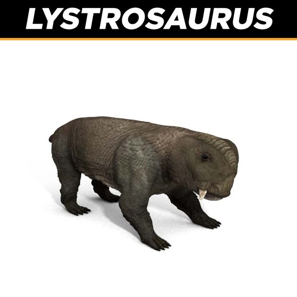 Lystrosaurus 3DModell TurboSquid 1066290