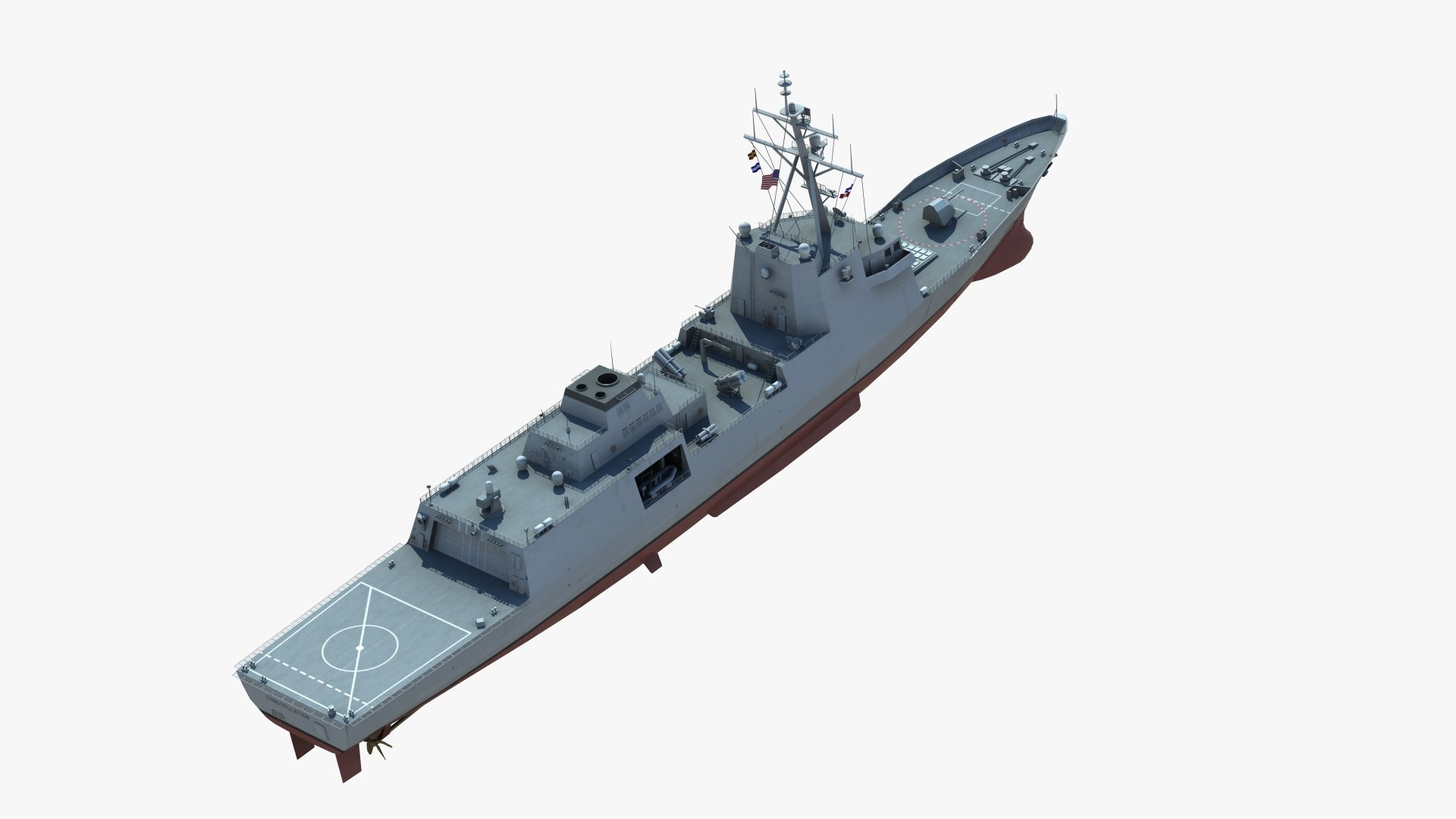 FFG-62 USS Constellation model - TurboSquid 1757880