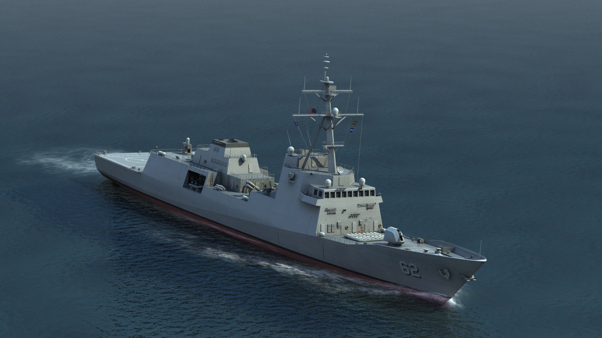 FFG-62 USS Constellation Model - TurboSquid 1757880