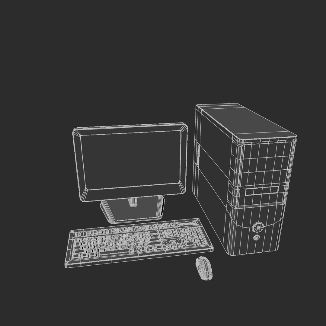 Computer Old 3D | 1148910 | TurboSquid