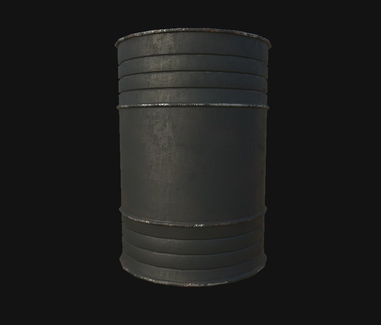 3D Metal Barrel Model - TurboSquid 1237062