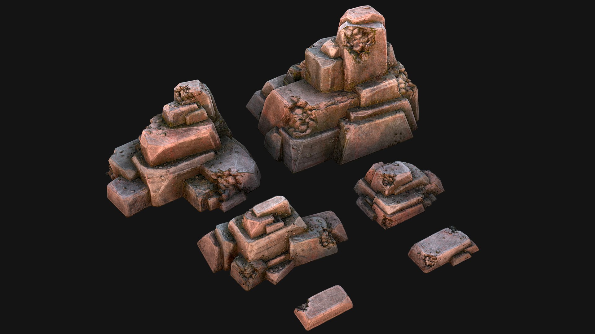 Rocks Stones Pack Model - TurboSquid 2280009