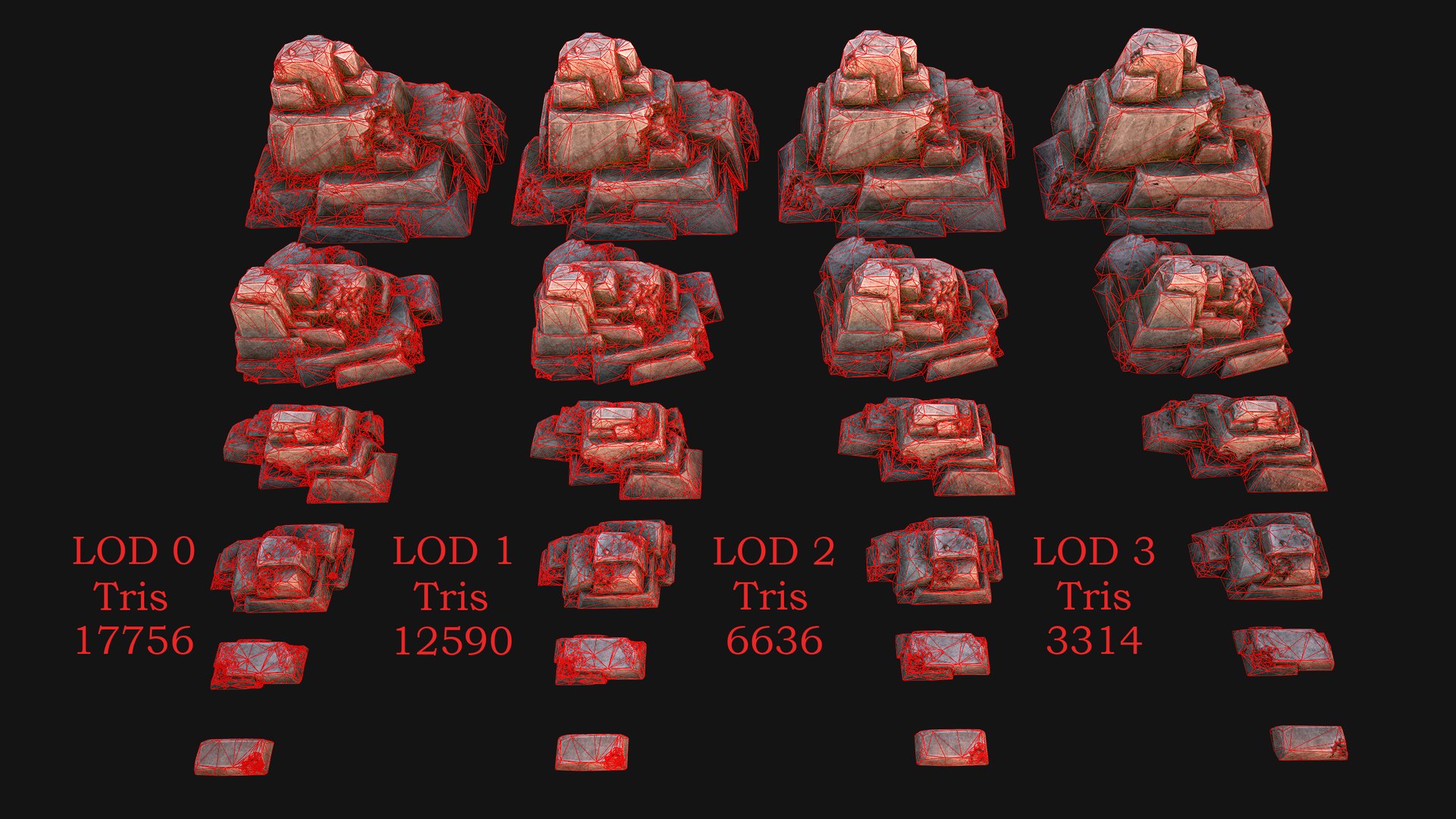 Rocks Stones Pack Model - TurboSquid 2280009