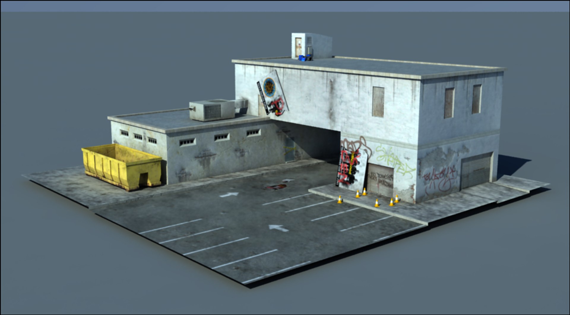 Police Station 3d Model   Ss20110410175809 