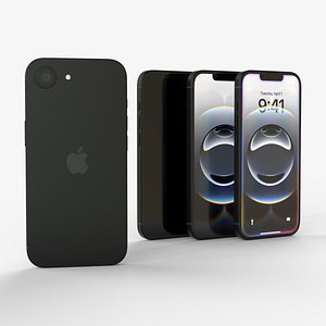 Apple iPhone 16 E Black 2025