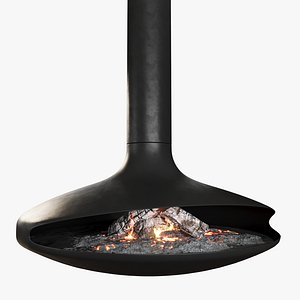 Fireplace Focus Creation Gyrofocus 3D model