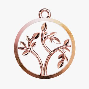 Tree of Life round classic pendant