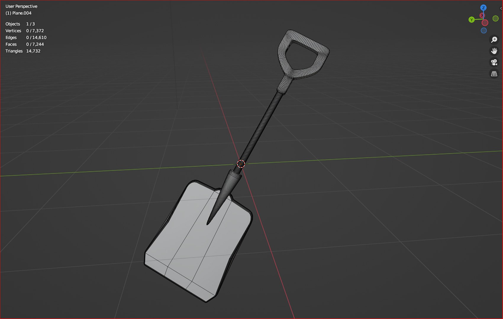 3d Spade Icon 3D Model - TurboSquid 2045238