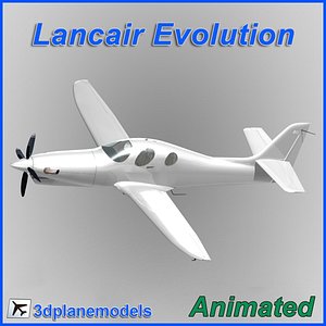 3d model lancair evolution