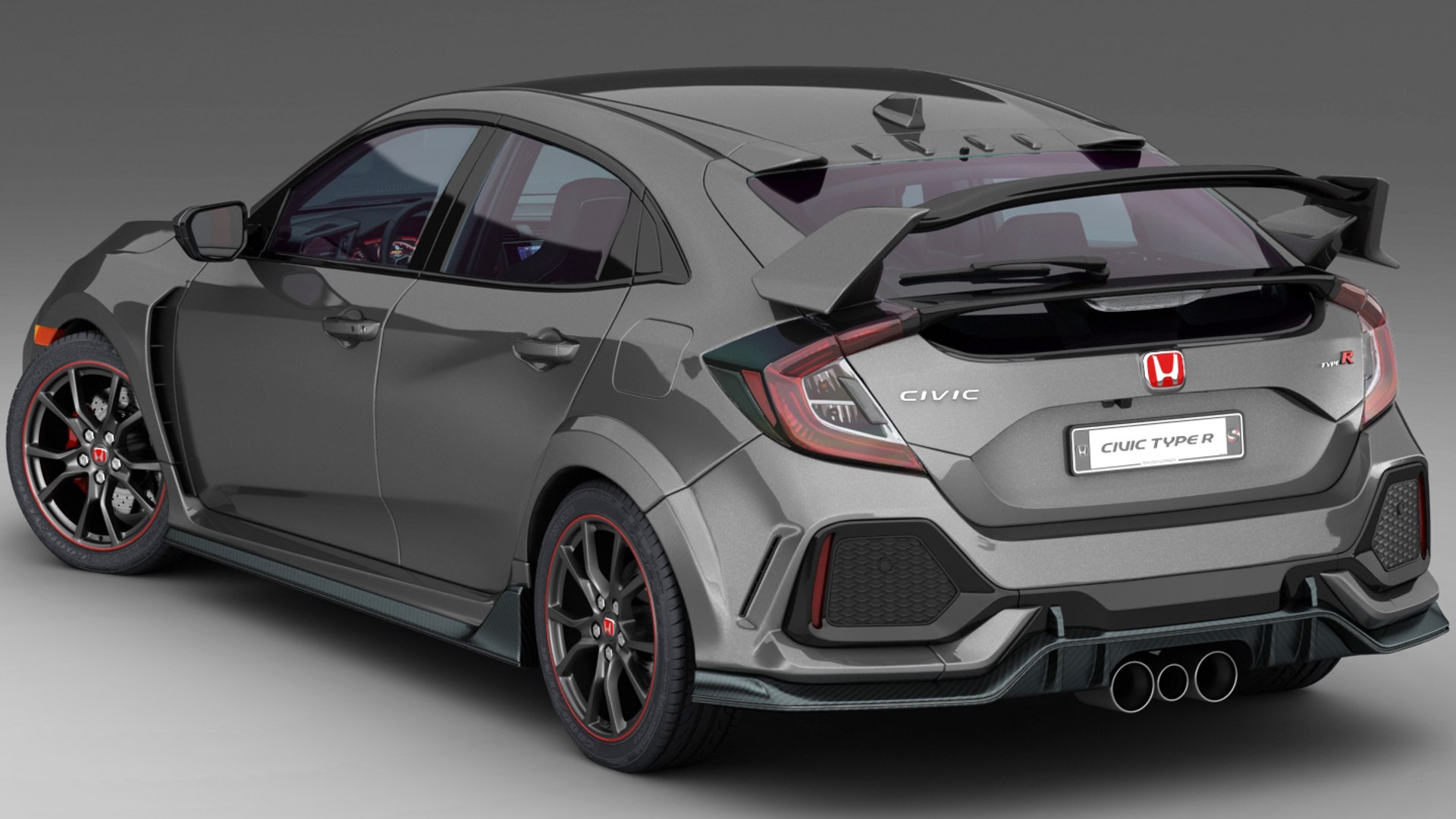 Honda Civic Type R 3D - TurboSquid 1294284