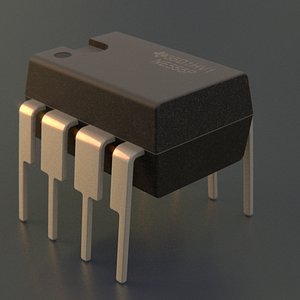 free 555 timer 3d model