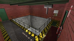 3D model station pump