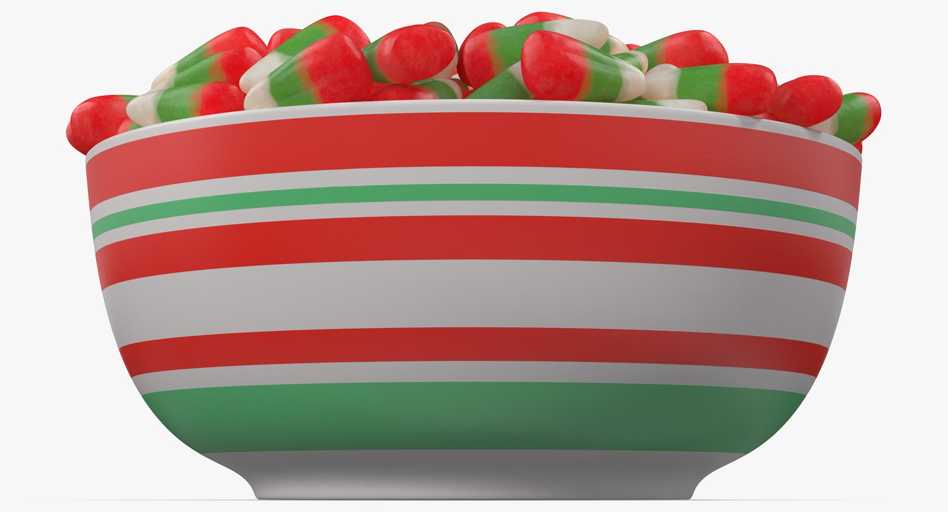 3D Model Christmas Candy Corn 4 - TurboSquid 1341451