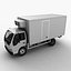 isuzu fridge truck 3d max