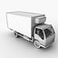 isuzu fridge truck 3d max
