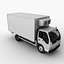 isuzu fridge truck 3d max