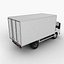 isuzu fridge truck 3d max