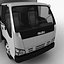 isuzu fridge truck 3d max