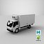 isuzu fridge truck 3d max