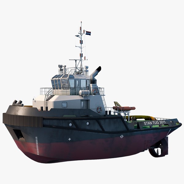 3D Tugboat Models | TurboSquid