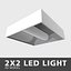 2X2 LED Light