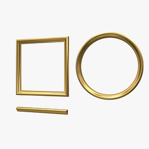 Smooth Cornice M705 3D model