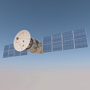 3D Spacecraft Satellite