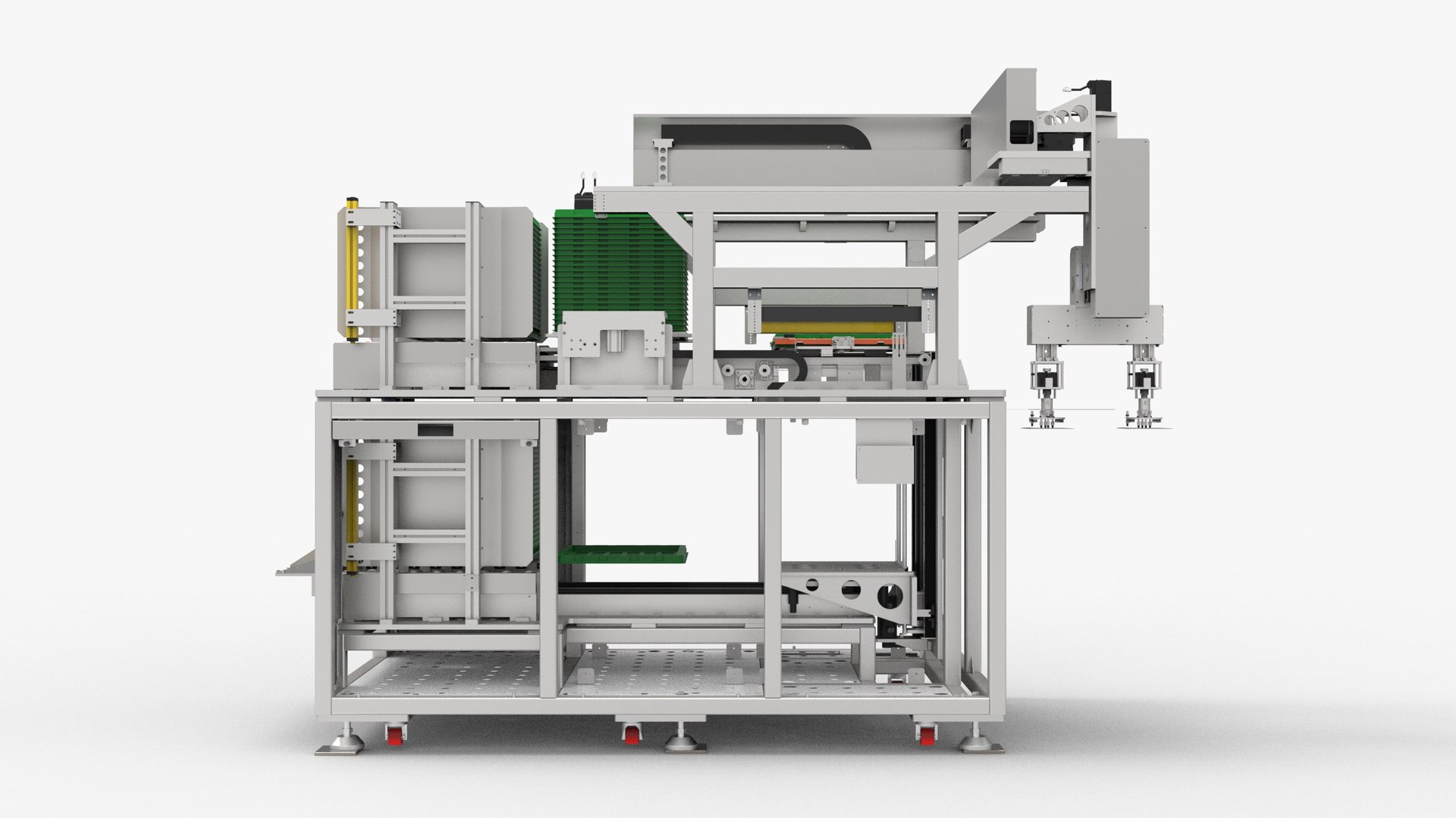 3D Automatic Load And Unload Tray Feeder - TurboSquid 1876914