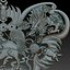 dragon  Phoenix  Kirin relief