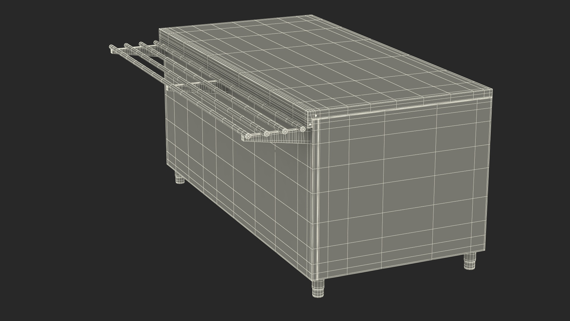 3D Model Table Self Service Line Element - TurboSquid 2059822