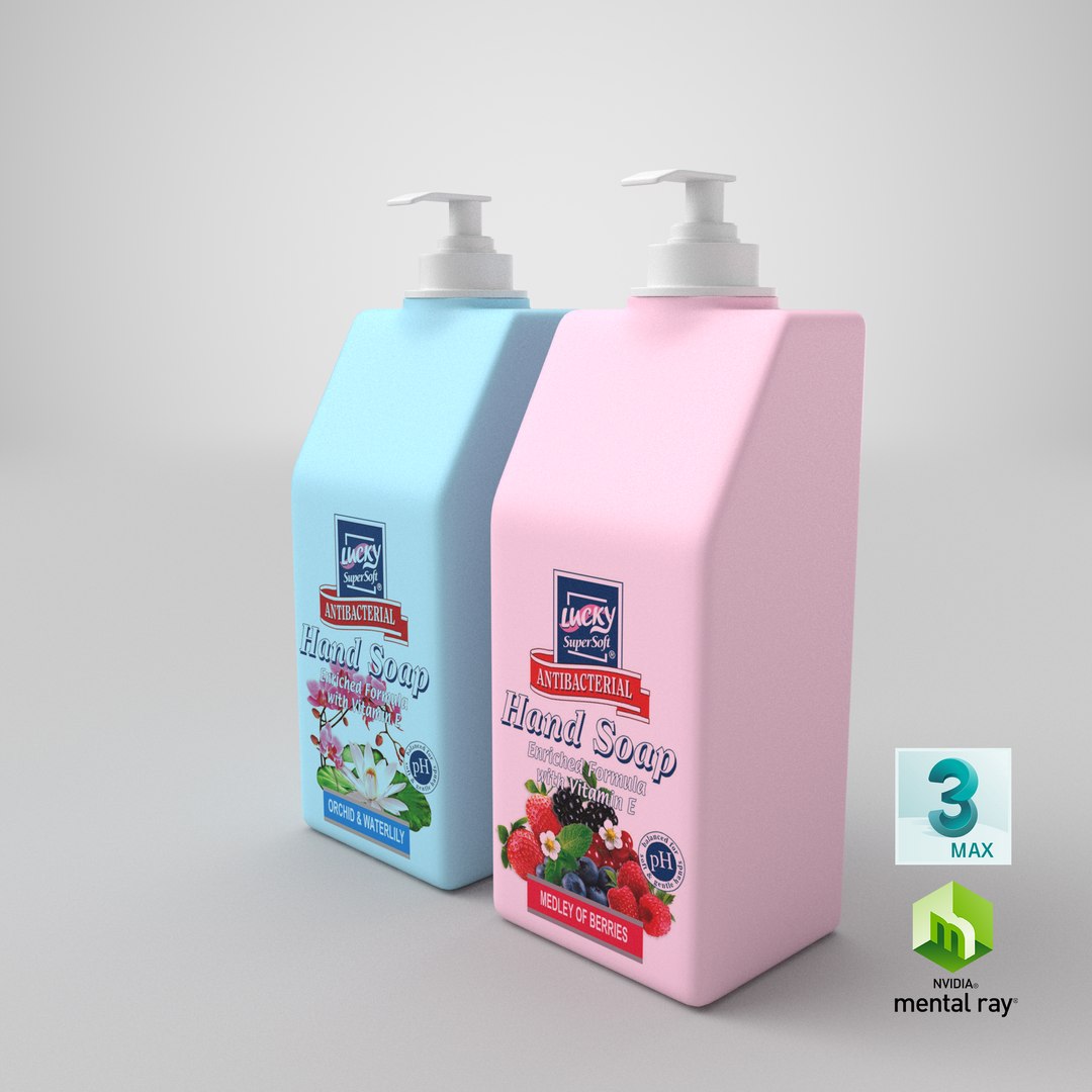 3D Model Hand Wash Soap Dispenser - TurboSquid 1637753