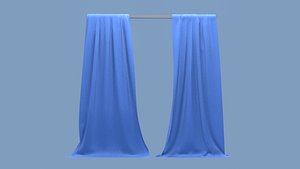 Curtains Blue
