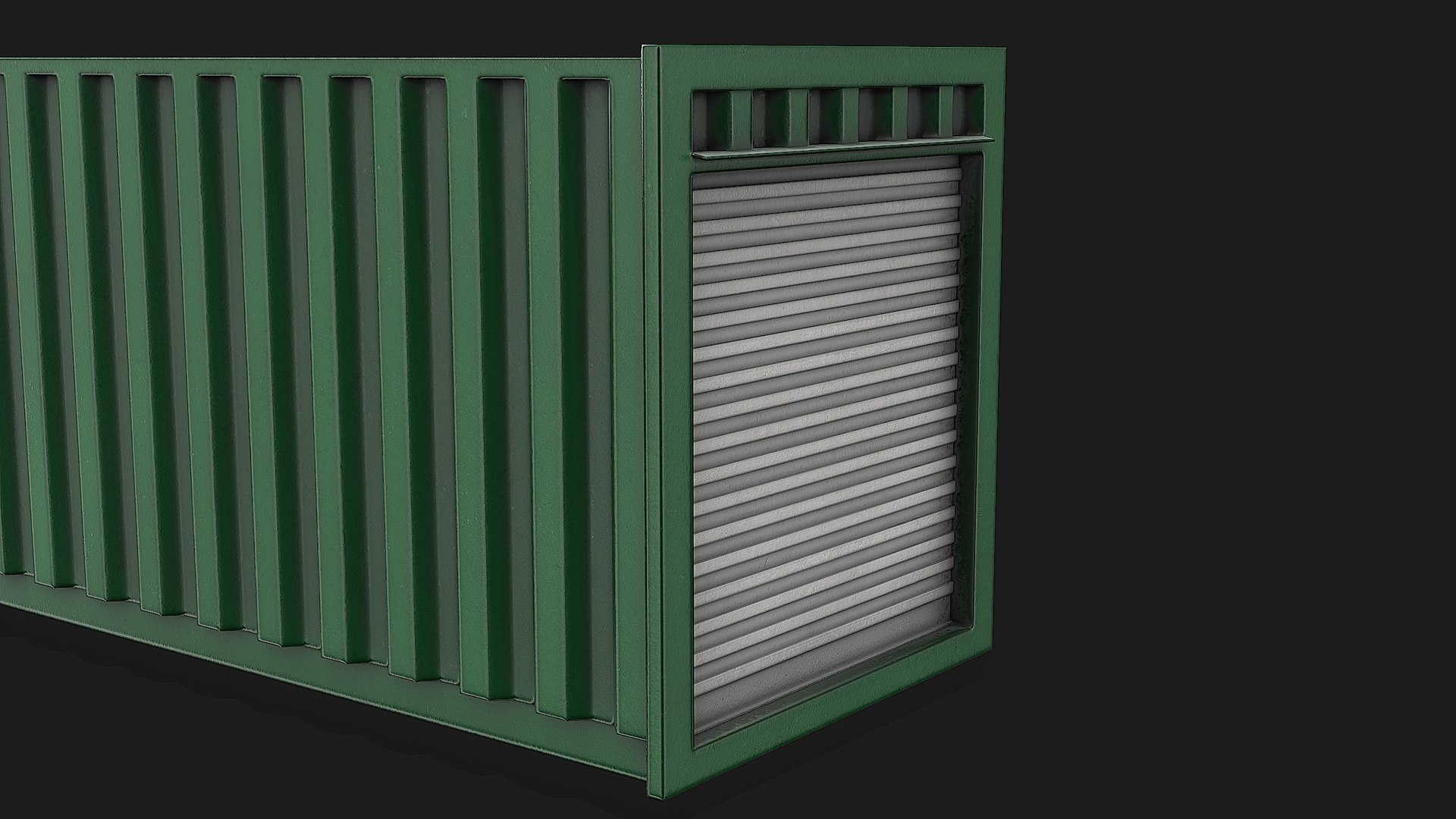 3D model 30ft Container With Roll-Up Door - Green https://p.turbosquid.com/ts-thumb/XY/MdIpRr/SI/10005/jpg/1699897078/1920x1080/fit_q87/5d74556a4e0d9f0e7f7bc35e275fbbc7b4483be4/10005.jpg