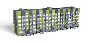 Five-storey building