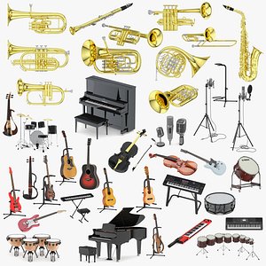 Musical instrument 39 Models
