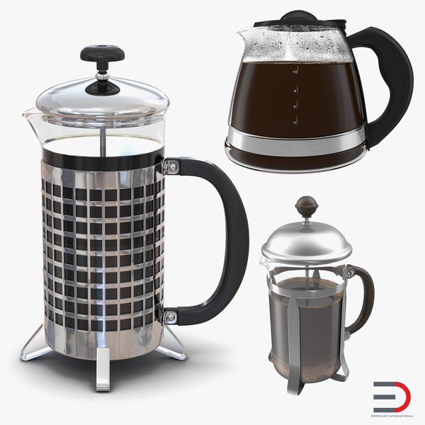 coffee pots 2 3D