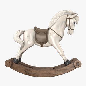 horse toy 3D model