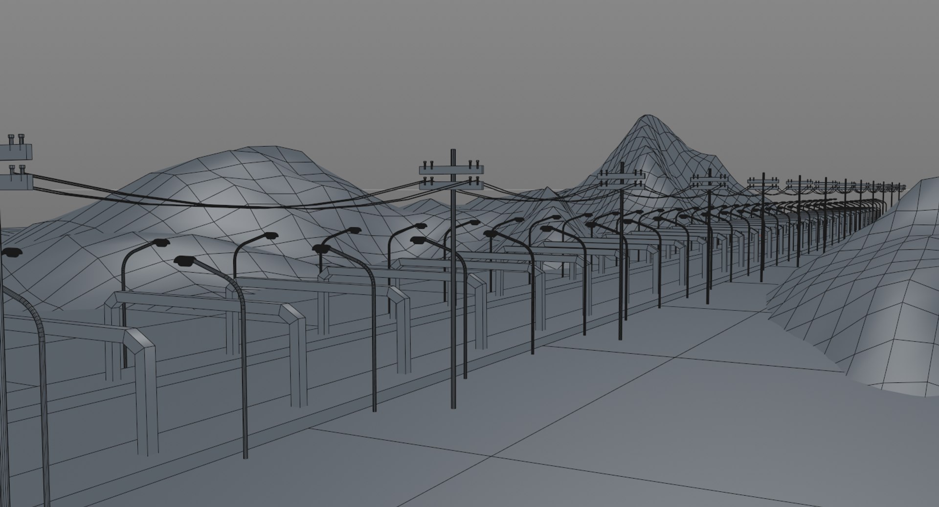 Highway Way 3D Model - TurboSquid 1566852