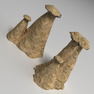 3d fairy chimney model
