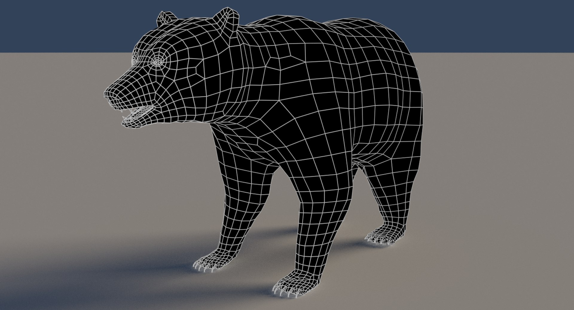 3D Bear Rigging Blender - TurboSquid 1222005