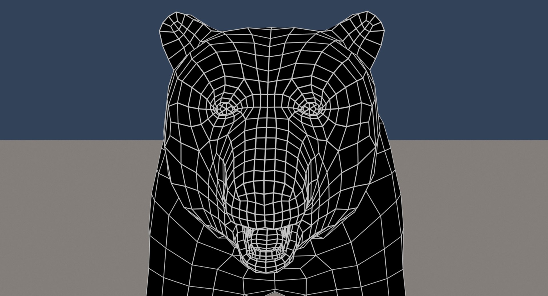 3D Bear Rigging Blender - TurboSquid 1222005