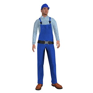 Worker C2 LOD1 Rigged