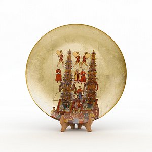 Traditional Hand Made Ornament Plate 1