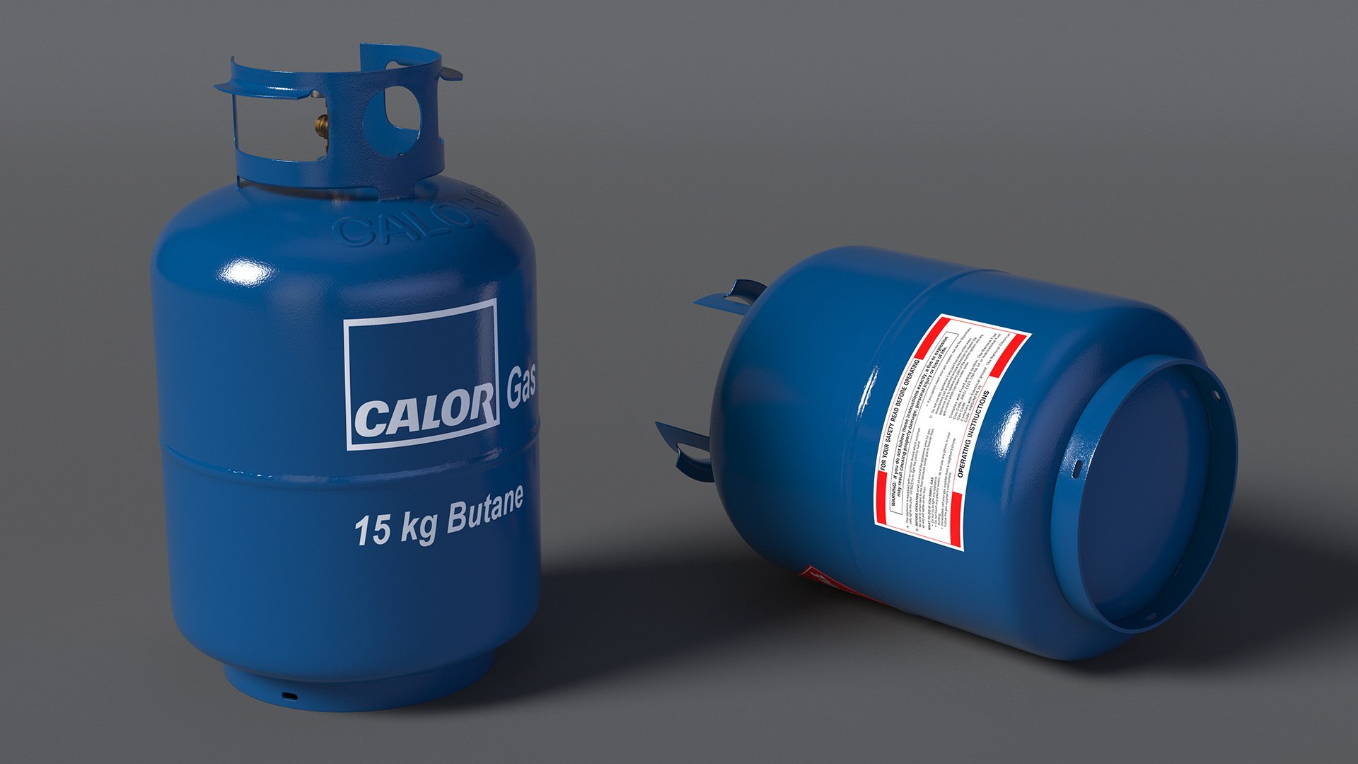 3D Model Propane Gas Cylinder Tank - TurboSquid 2267491